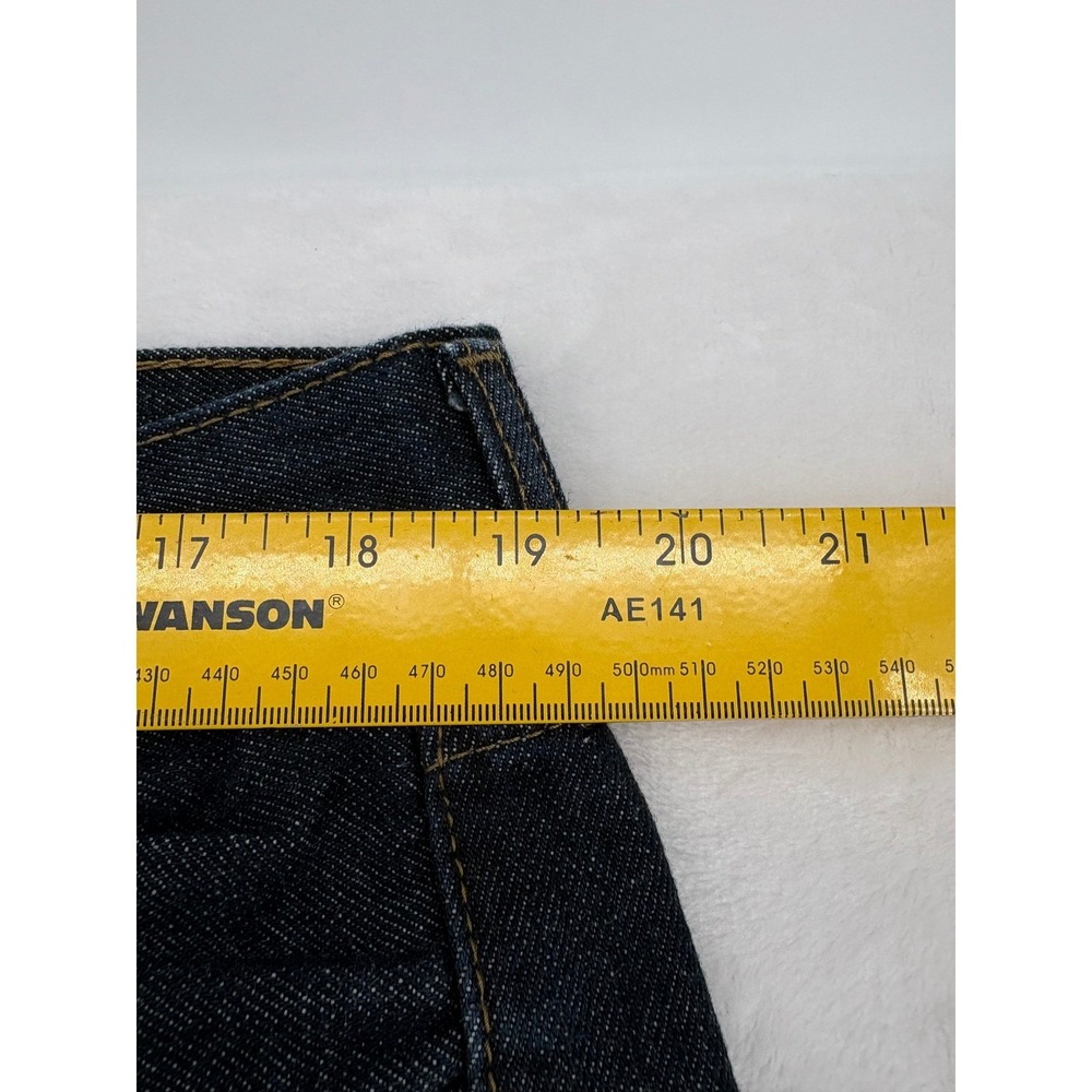Levi's 559 Jeans Mens 36x34 Relaxed Straight Dark Wash Blue Denim AE141 - Picture 2 of 9